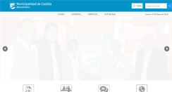 Desktop Screenshot of casilda.gov.ar